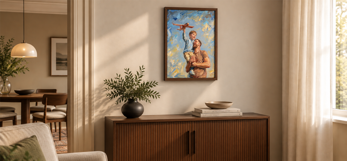 Photo to Art - Brush Oil Painting - Landscape