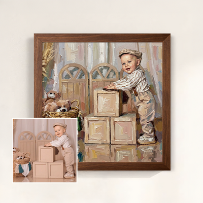 Photo to Art - Brush Oil Painting