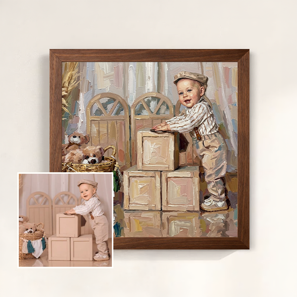 Photo to Art - Brush Oil Painting - Image 1