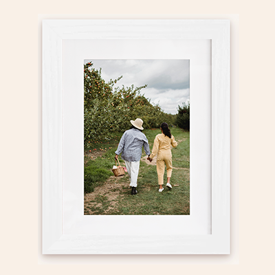 Framed Photos - White
